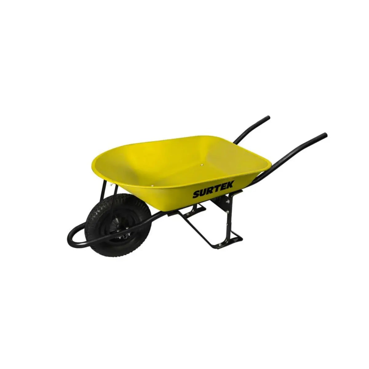 Carretilla Reforzada Bastidor Metalico 4.5 Ft3 Llanta Neumatica Surtek - Lock