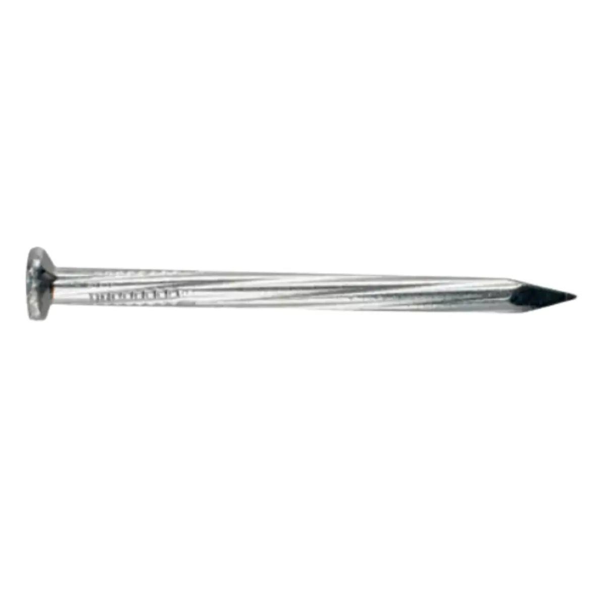 Clavo para concreto galvanizado 2-1/2, 1 kg - Lock - vista lateral