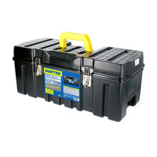 Caja Portaherramientas Plastica Surtek 26" x 10" x 10" c/ Broches Metalicos - Lock - detalle