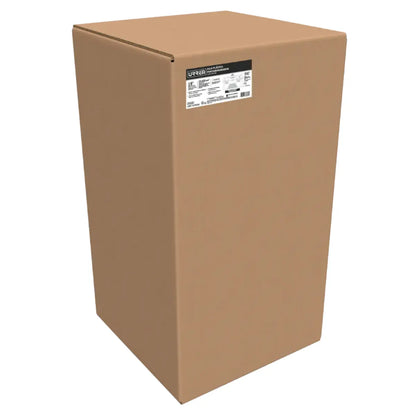 Juego de cajas portahta plástic con broches plásticos y charola negra tapa roja 19x10,15 piezas - Lock - detalle