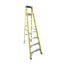 Escalera Tijera Fibra de Vidrio 7 Escalones Tipo 2 Surtek - Lock