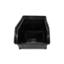 Gaveta plástica color negro pico de pato 11" x 6" x 5" Urrea Surtek - Lock - vista lateral