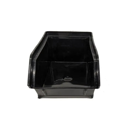 Gaveta plástica color negro pico de pato 11" x 6" x 5" Urrea Surtek - Lock - vista lateral