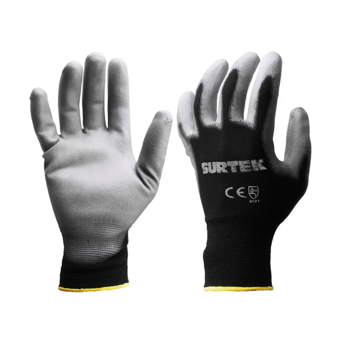 Guantes de Nailon con Recubrimiento de Poliuretano G Surtek - Lock - vista lateral