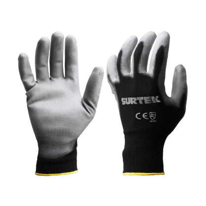 Guantes de Nailon con Recubrimiento de Poliuretano G Surtek - Lock - vista lateral
