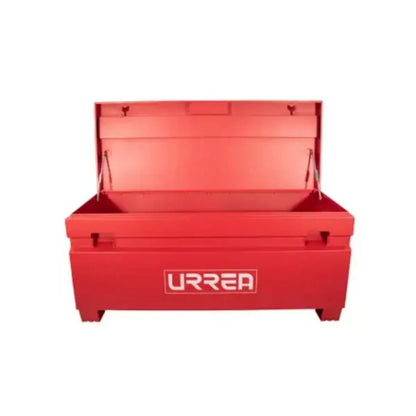 Baul Metalico p/ Lugar Trabajo Urrea Resistente Color Rojo - Lock - vista lateral