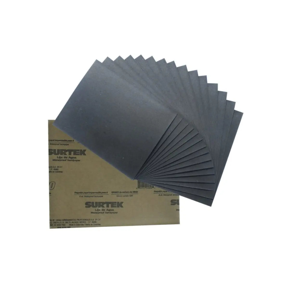 25 Lijas Agua Grano 320 Surtek - Lock