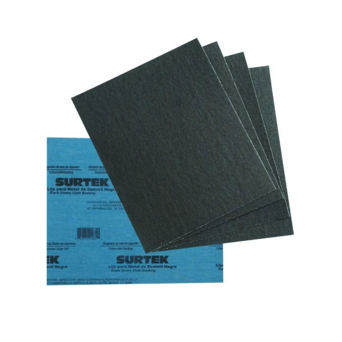 Lija Negra para Esmeril Grano 120 Surtek 25pz - Lock