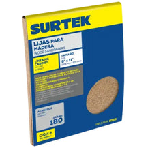 25Pz Lija p/Madera LMC180 Surtek Grano 180 - Lock