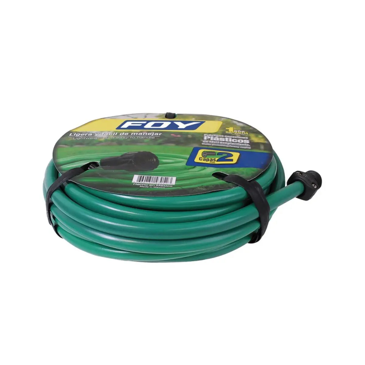 Manguera Lisa 2 Capas 1/2 Pulgadas Conector 15m Foy - Lock