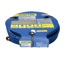 20m Manguera Jardin Surtek Tejido Spider c/ Conector Metalico 1/2" - Lock