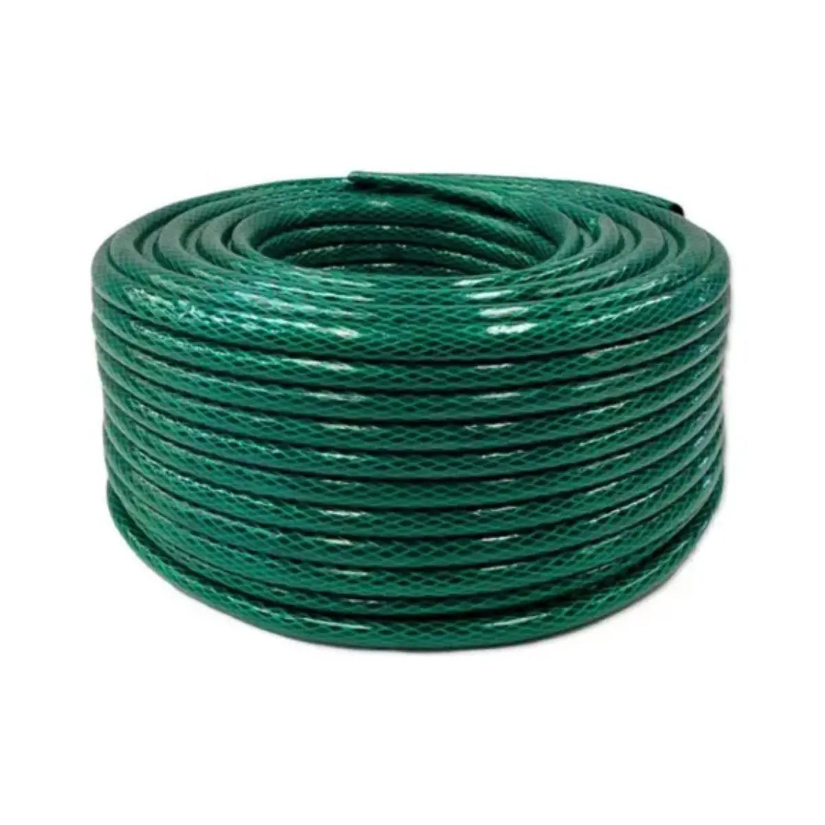 Manguera para Jardín Tramada en Rollo Verde 1/2″ 100 m Surtek - Lock - vista lateral