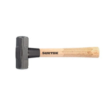 Marro Octagonal Cabeza Forjada Mango Corto Madera de 12" Surtek - Lock
