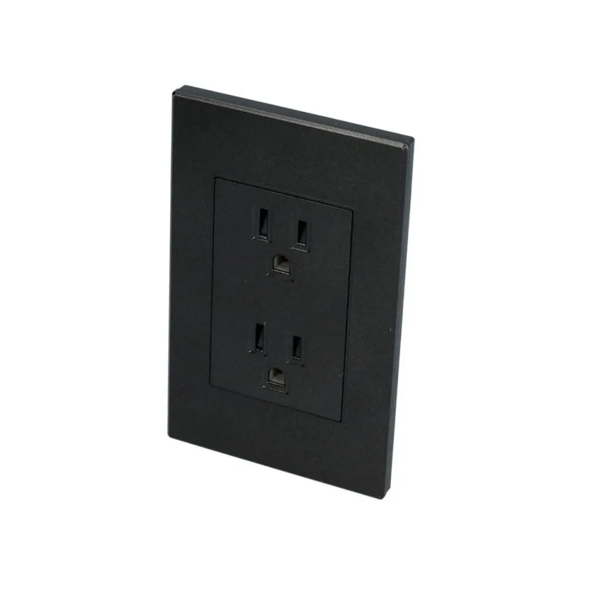 Placa duplex premium negro urrea - Lock