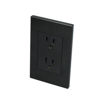Placa duplex premium negro urrea - Lock