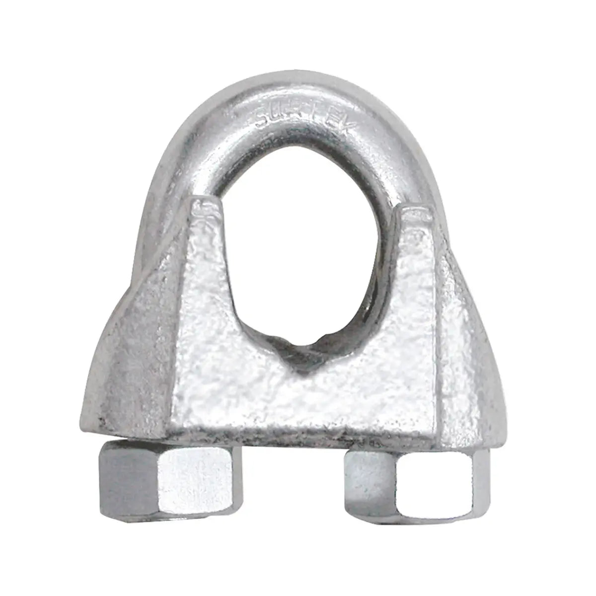 Perro de Hierro Maleable para Cable de Acero 3/16" Surtek - Lock