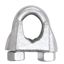 Perro de hierro maleable para cable de acero 1/4 - Lock
