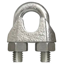 Perro de hierro maleable para cable de acero tipo alemán 1/2 - Lock