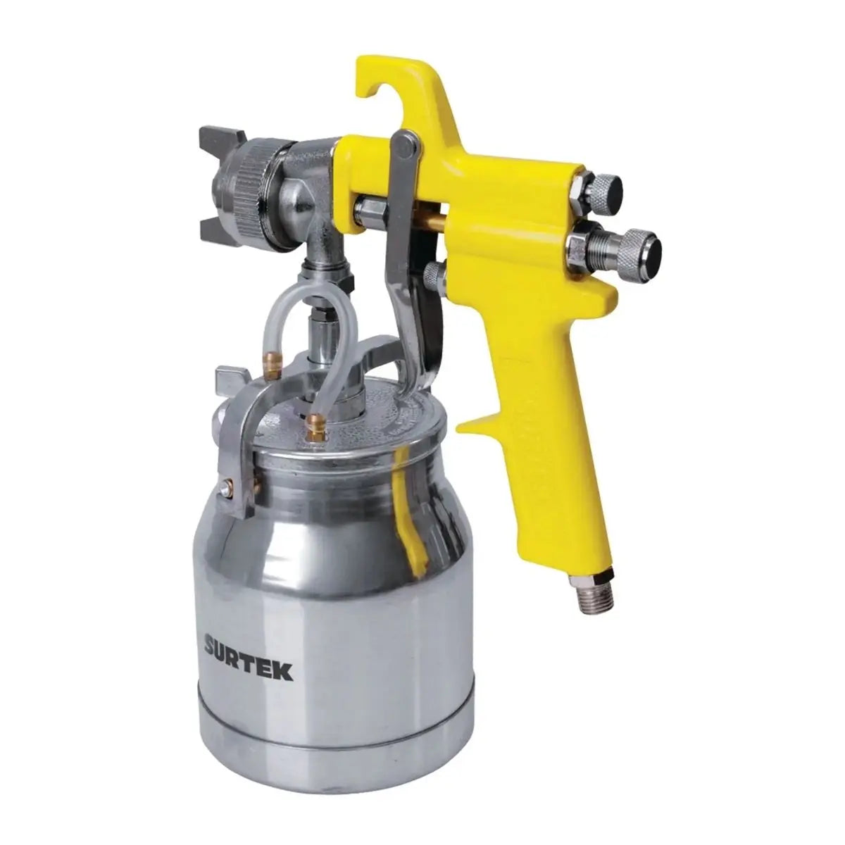 Pistola p/ Pintar Surtek 1000 ml c/ Vaso Reforzado - Lock - vista lateral