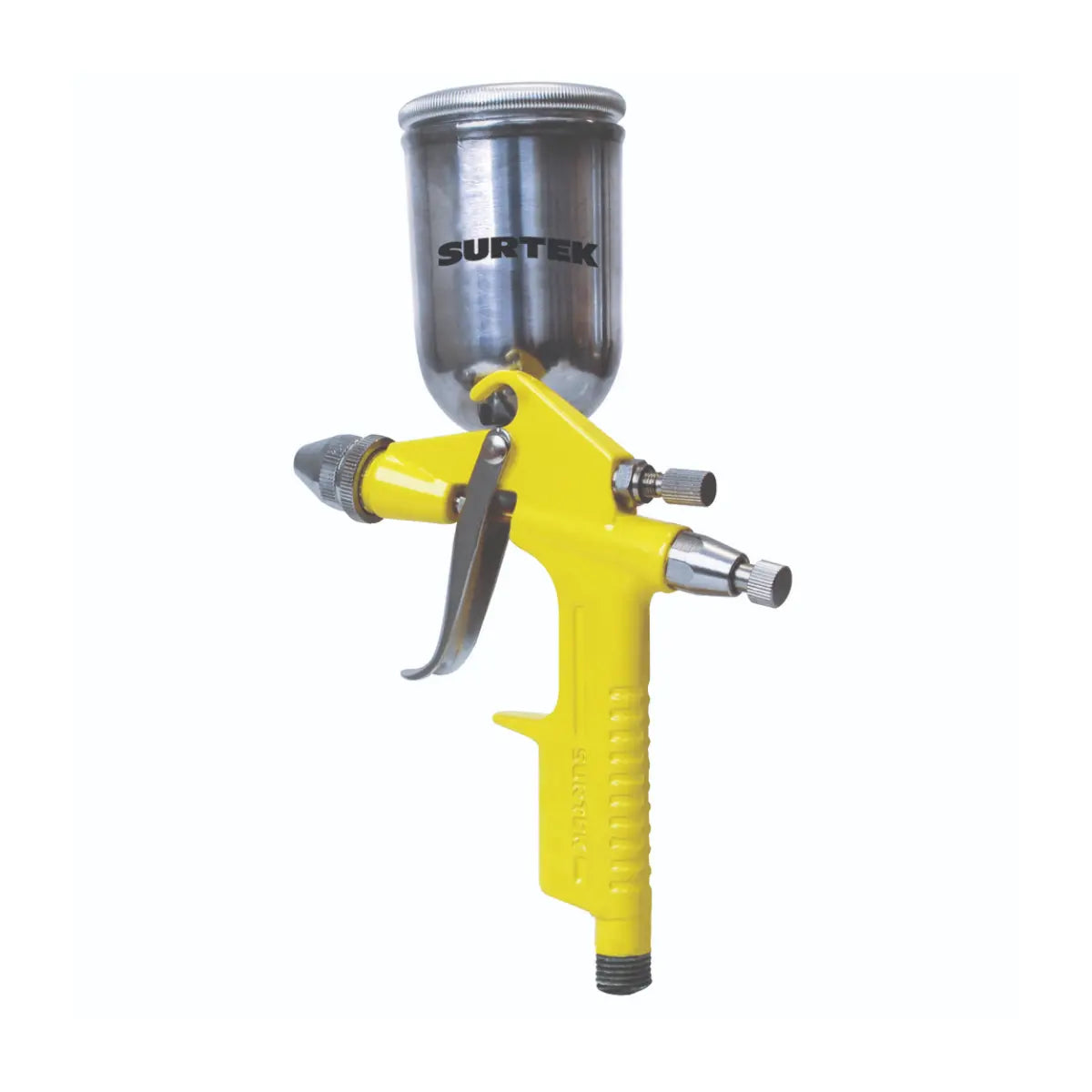 Pistola Mini para Pintar Terminados Capacidad 125 ml 72 PSI Surtek - Lock - empaque