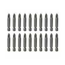 20 Puntas Phillips de Poder para Destornillador Hexágono de 1/4″ #2 x 2″ Surtek - Lock - vista lateral