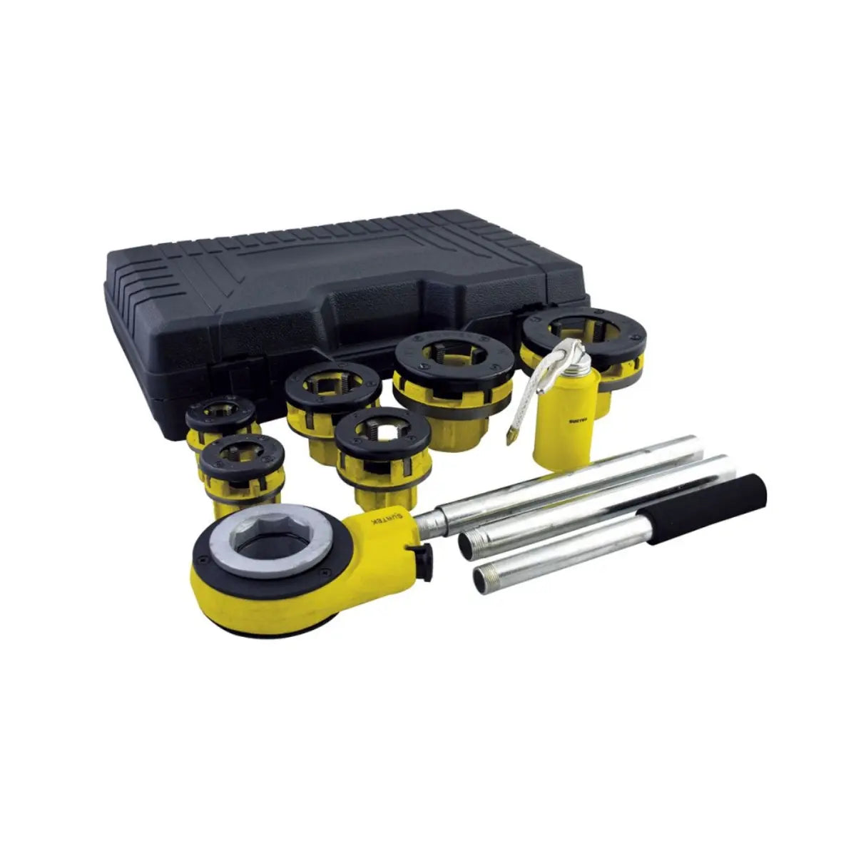 Juego tarraja p/tub 1/2" a 2" 9pz urrea - Lock