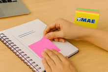 Block de notas adhesivas MAE 3x3 con 400 hojas - Mae - vista lateral