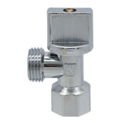 VALVULA ANGULAR  1/2"H* 1/2"M VOLANTE PLANO CNX - CNX - vista lateral