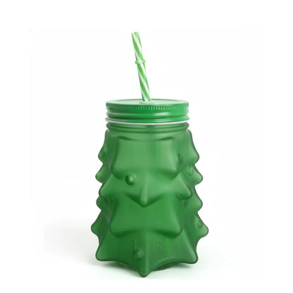 3 Frasco Mason Árbol Navideño VERDE 580ml 1428V Vittori - Vittori - detalle