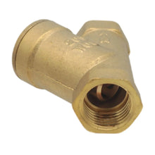 Valvula Check Piston Recta 1/2" CNX Laton - CNX - vista lateral