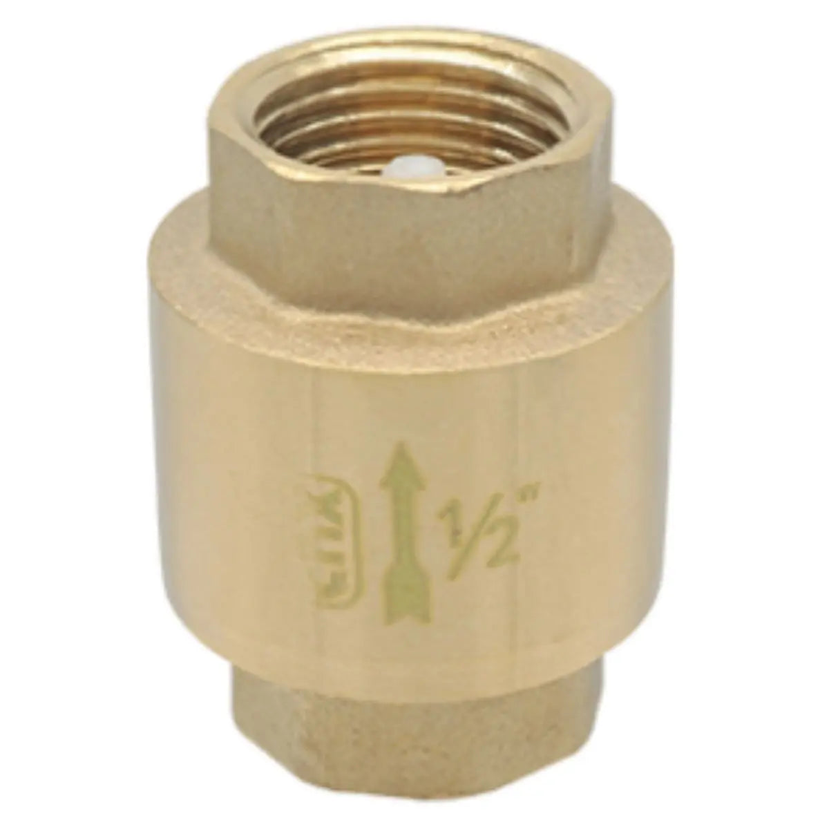 Valvula Chek Resorte 1” x 1” CNX Cuerpo Laton - CNX - vista trasera