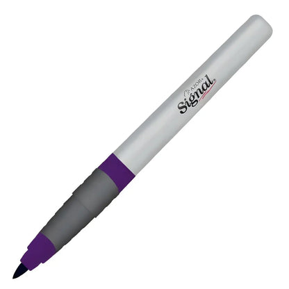 Marcadores Azor Permanente Signal Fino Punta Bala 12 Piezas Elegir Color Violeta - Azor - detalle