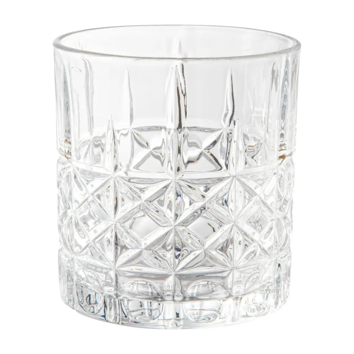 6 Vasos Dof Para Whisky De Vidrio Cristal Labrado 305 Ml Color Magno - Vittori - vista trasera