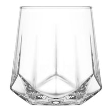 Juego 6 Vasos Dof Old Fashion Valeria Modernos Vidrio 400ml Color Cristalino - Vittori - empaque