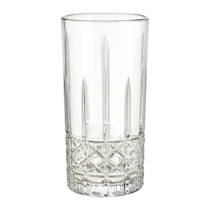 Juego 6 Vasos Jaiboleros Highball Grande De Vidrio 450 Ml Color Magno - Vittori
