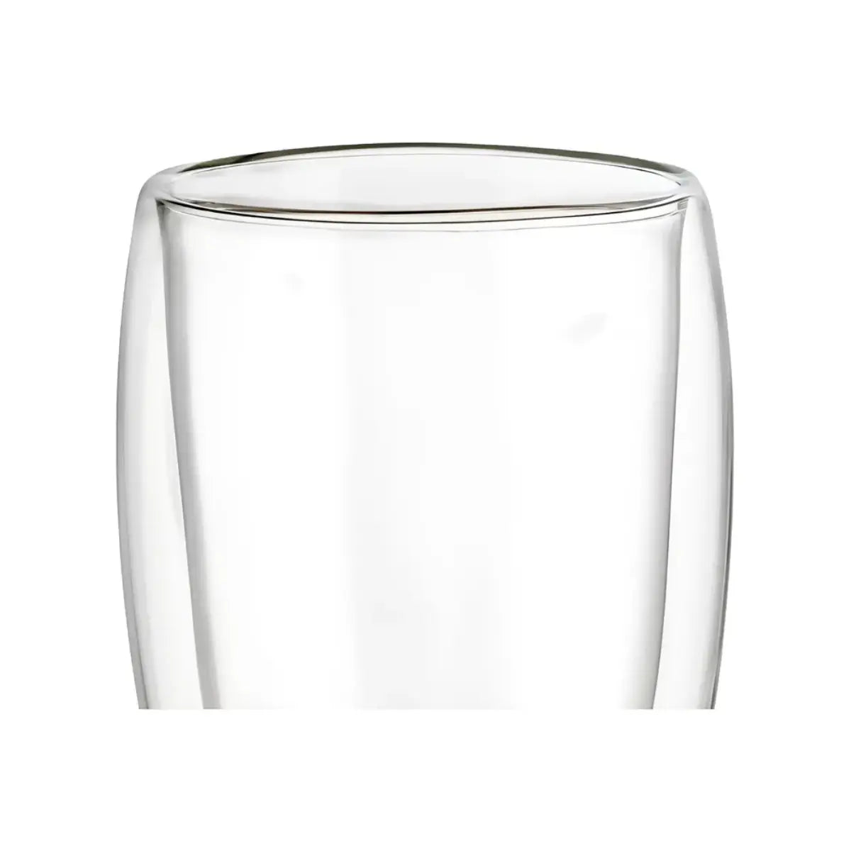 Set 2 Vasos de Vidrio con Doble Pared de Cristal Térmico 360 ML - Vittori - vista trasera