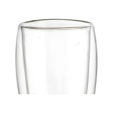 Set 2 Vasos de Vidrio con Doble Pared de Cristal Térmico 360 ML - Vittori - vista trasera