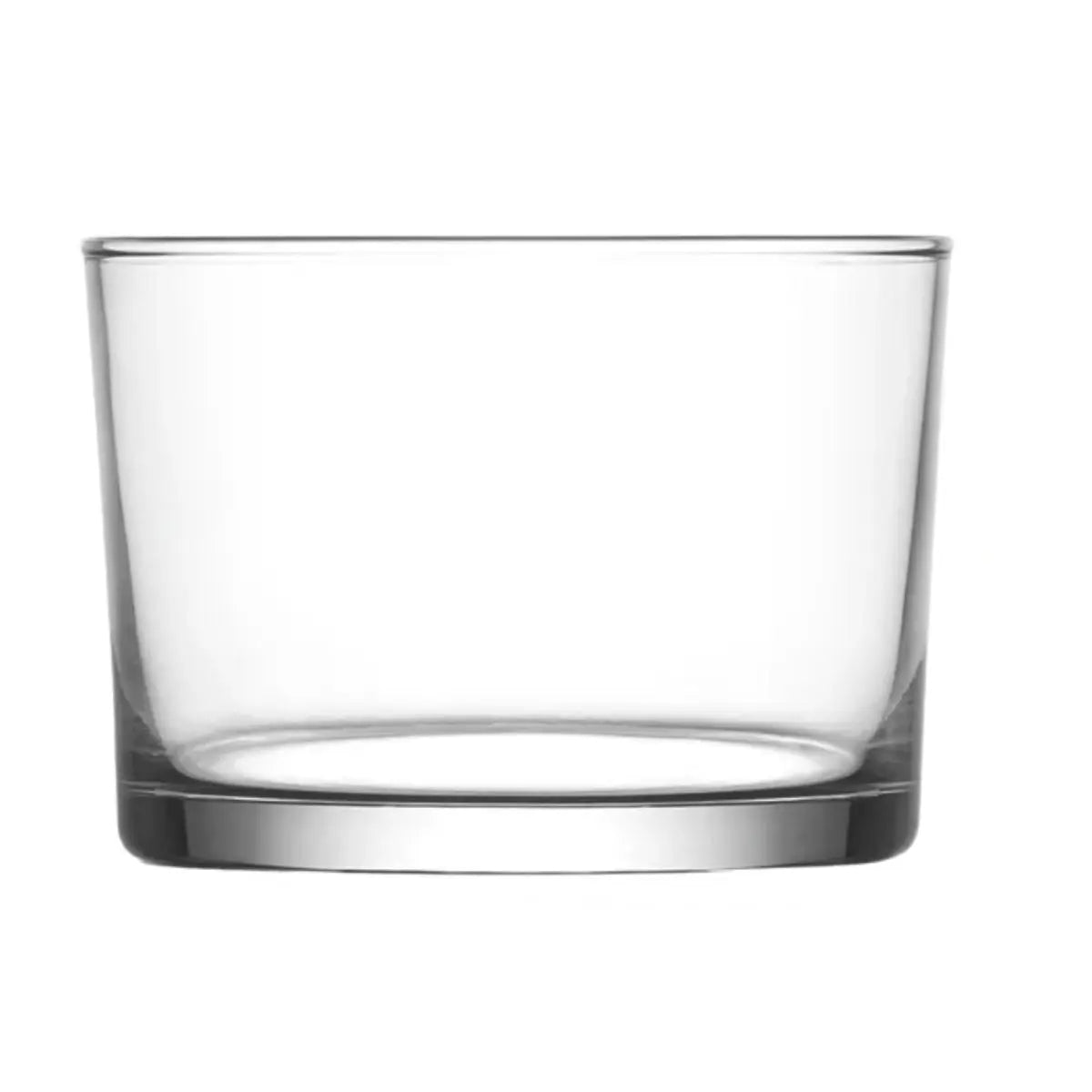 Juego 6 Vasos Dof Lav  Vidrio Liso 240 Ml Color Cristalino - Vittori