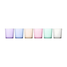 Set 6pz Vaso Dof LAV Bodega colors 345 - Vittori - vista trasera