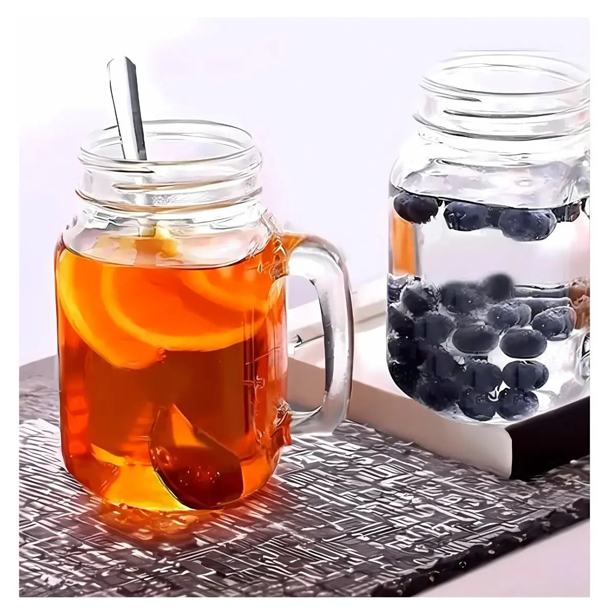 36 Piezas MasonJar Liso 480ml 16 1/4oz Vittori - Vittori - empaque