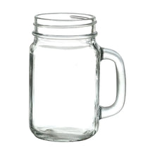12pz Mason Jar Ice Cold Drink LISO transparente de 16oz SIN TAPA - Vittori - detalle