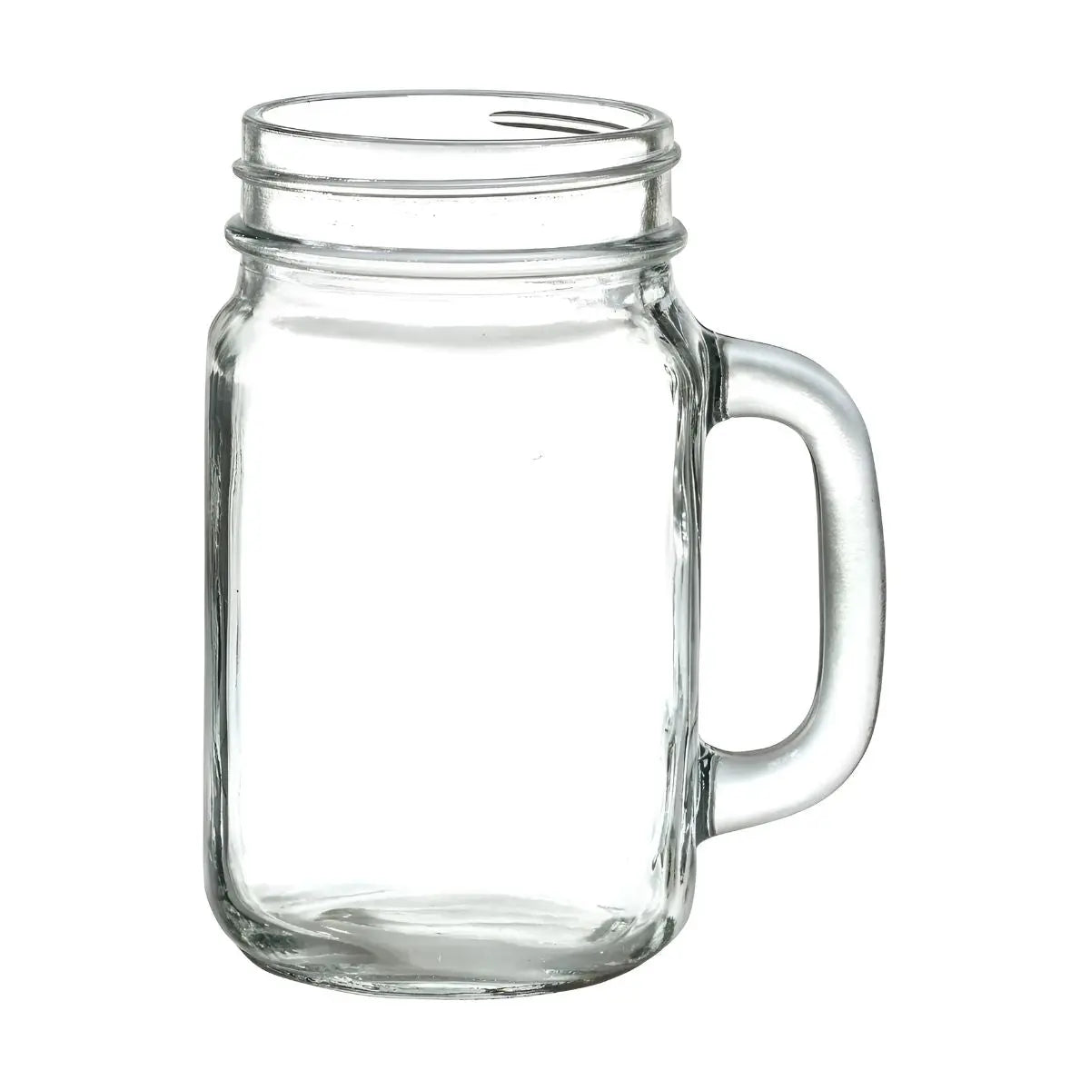 24pz Mason Jar Ice Cold Drink LISO transparente de 16oz SIN TAPA - Vittori - empaque