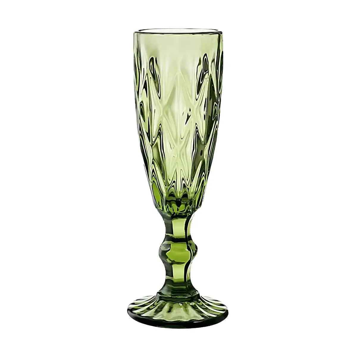 6 Copas Cristal Vino Flauta Libia Grande 170ml Elegir Color Azul Cobalto - Vittori - contenido