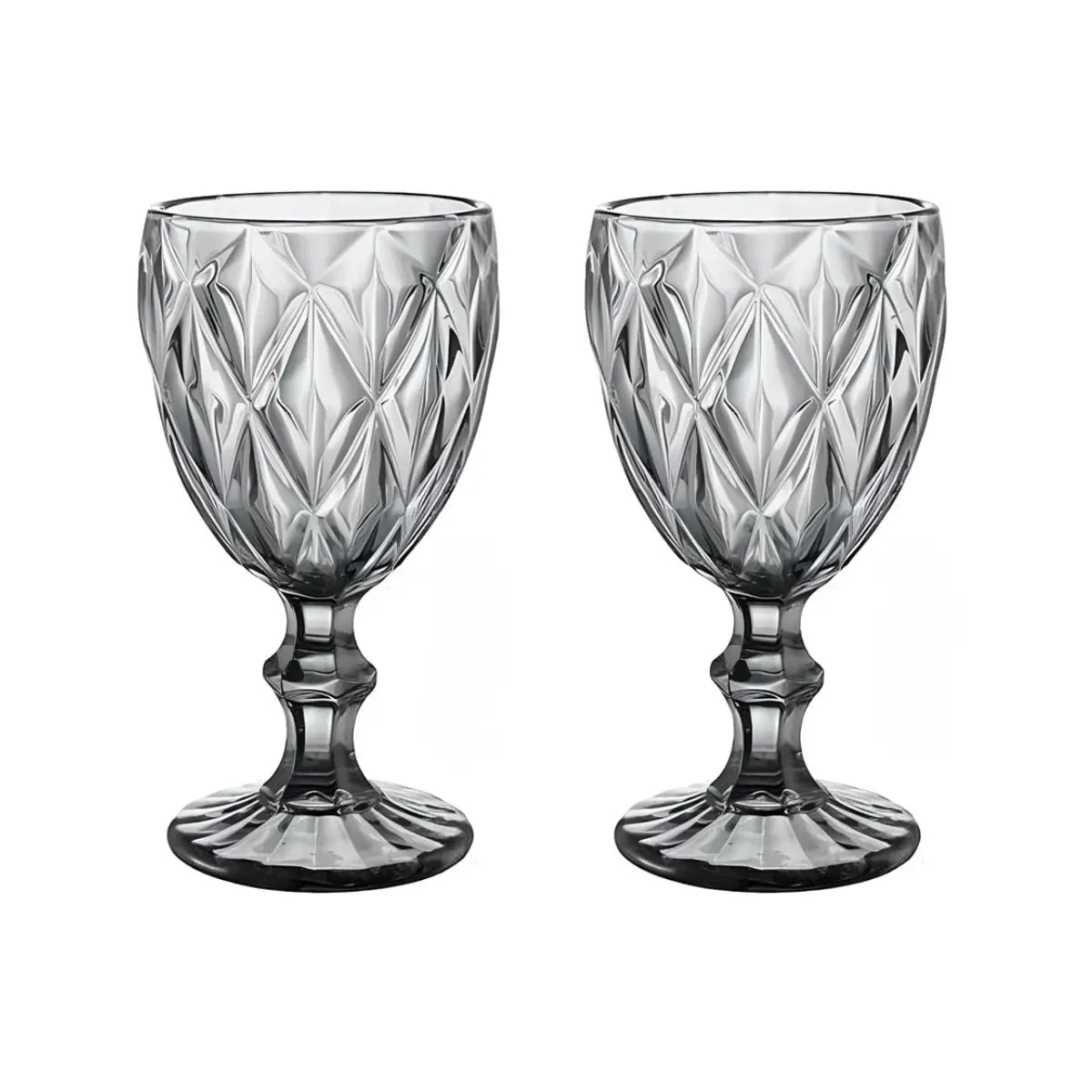 2 Copa Tinto Libia Grande Humo 335ml - Vittori - vista lateral
