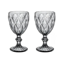 2 Copa Tinto Libia Grande Humo 335ml - Vittori - vista lateral