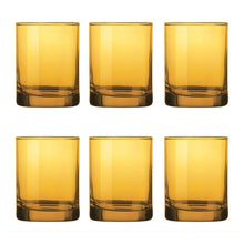 Set 6 Piezas Tequilero De Vidrio Indro Ambar 60 Ml - Vittori