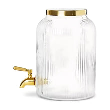 Dispensador Acanalado Vintage 5L - Vittori - vista lateral