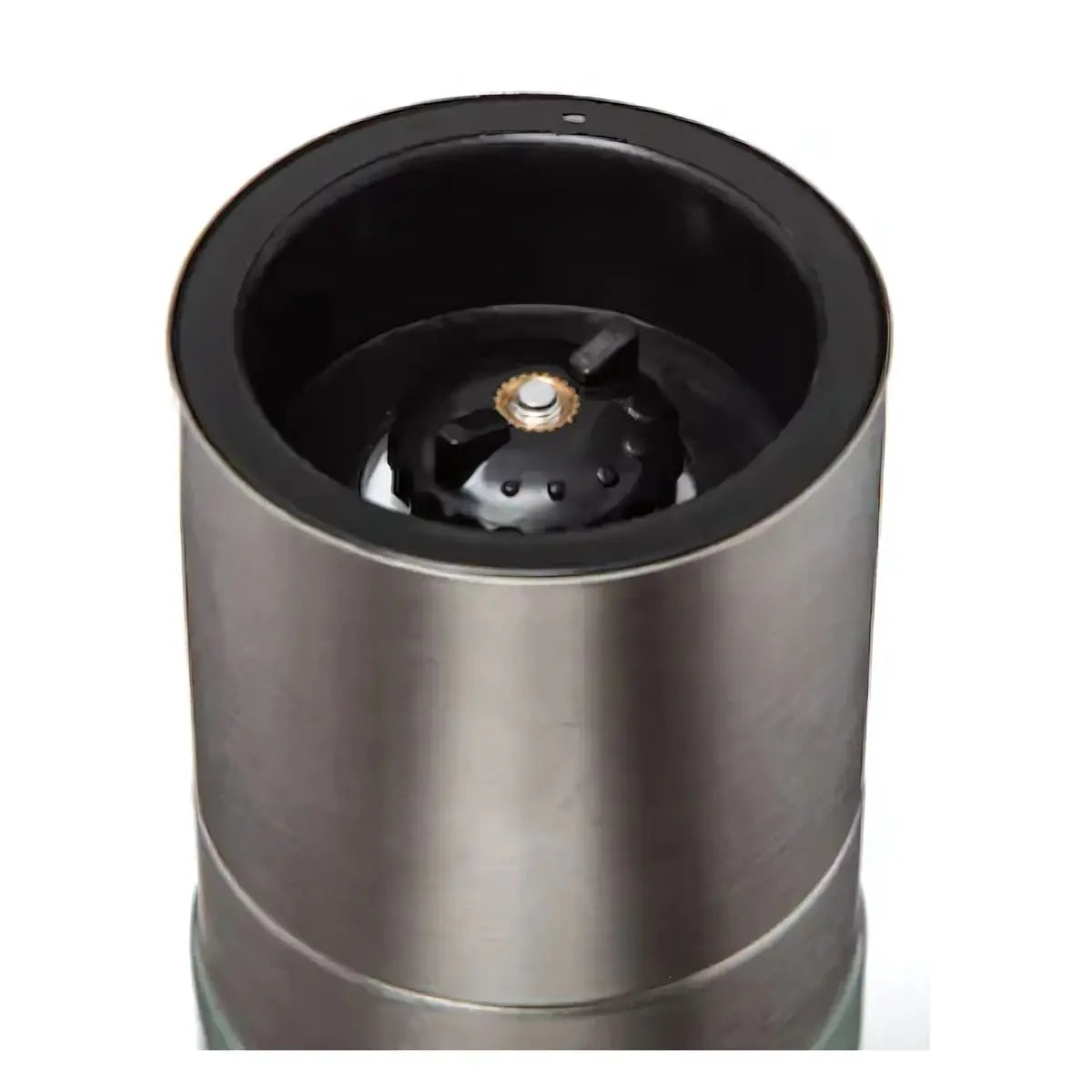 Set de 2 molinillos con tapa acero INOXIDABLE - Vittori - vista lateral
