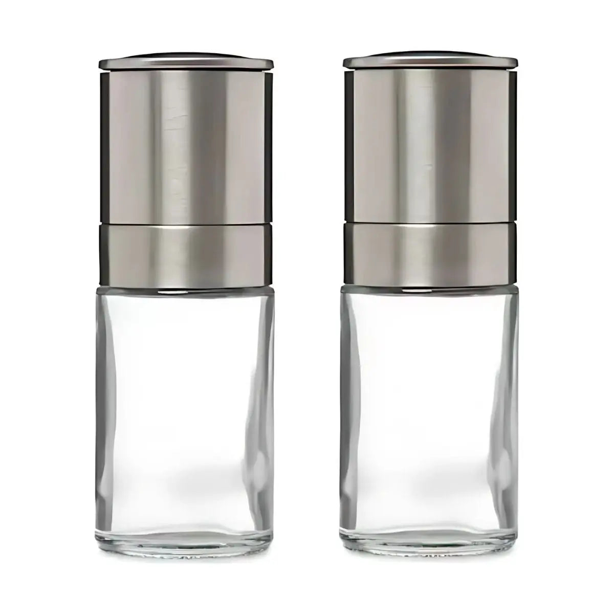 Set de 2 molinillos con tapa acero INOXIDABLE - Vittori
