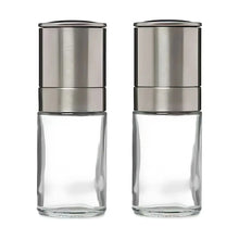 Set de 2 molinillos con tapa acero INOXIDABLE - Vittori
